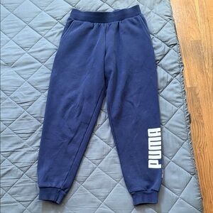 PUMA Kids Navy Joggers